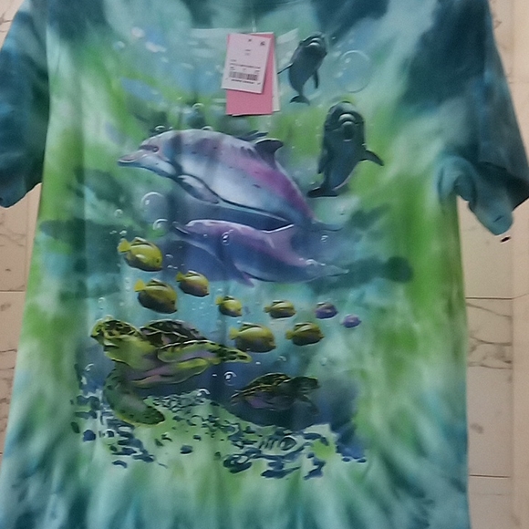 Mighty Fine Retro Tie Dye Graphic Tee - Picture 2 of 13